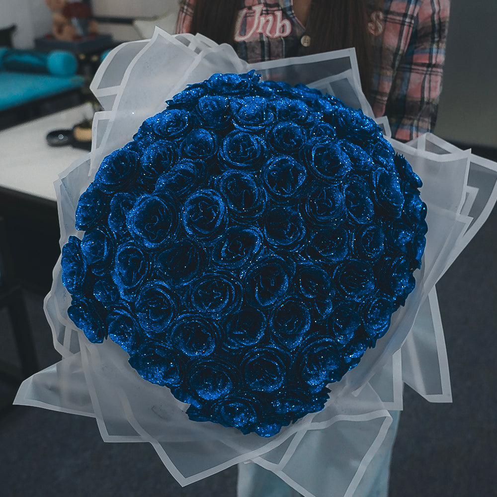 Glitter Rose Bouquet | Het perfecte cadeau van 2025!