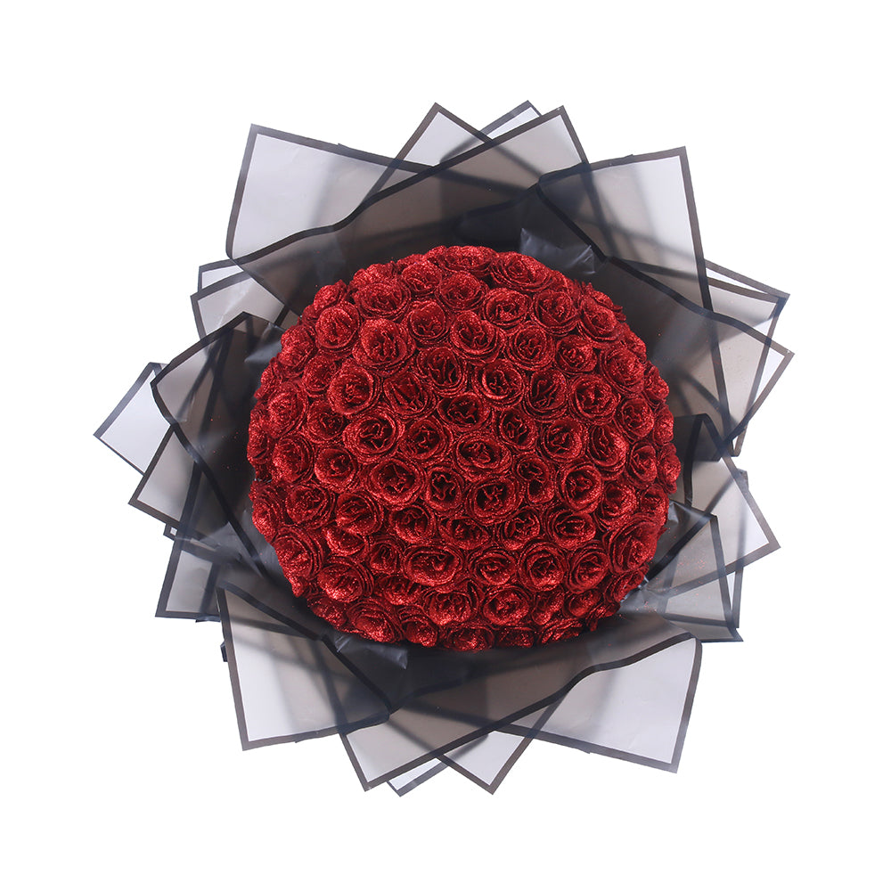 Glitter Rose Bouquet | Het perfecte cadeau van 2025!