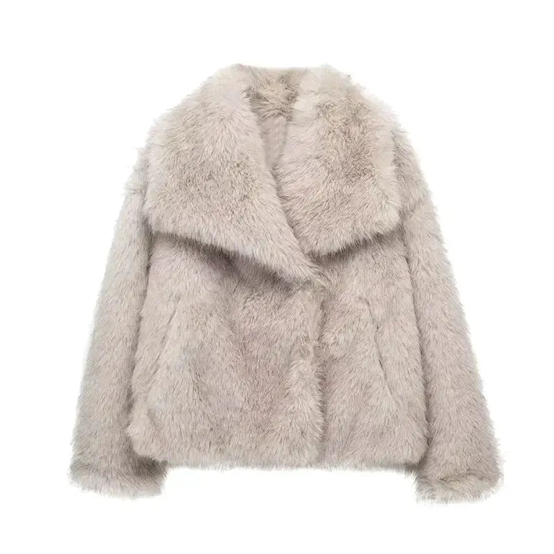 Yora™ | De Stijlvolle Fur Coat